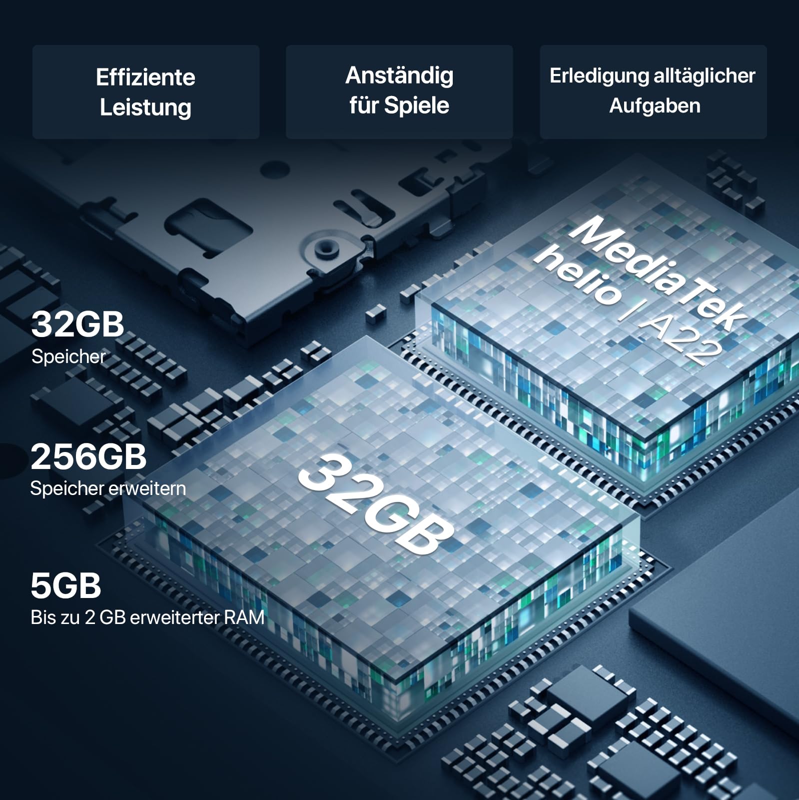 UMIDIGI G2 Smartphone 32GB ohne Vertrag 6,52 Zoll HD