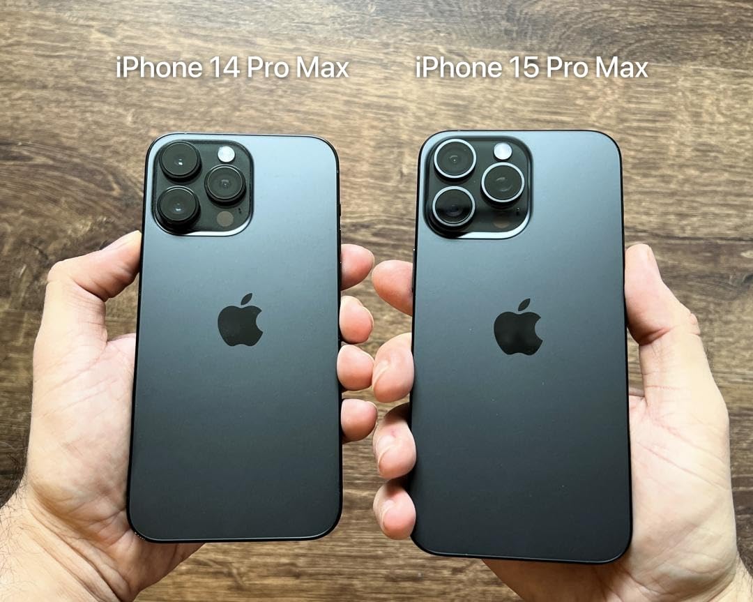 Apple iPhone 15 Pro Max Smartphone 512 GB Titan Weiß