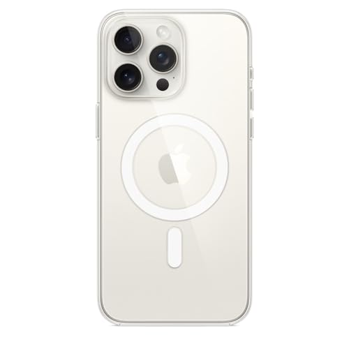 Apple iPhone 15 Pro Max Clear Case Hülle Transparent MagSafe