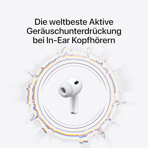Apple AirPods Pro 3 Kopfhörer Weiß ANC USB-C
