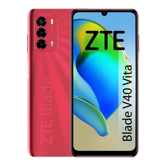 ZTE Blade V40 Vita Smartphone 128GB Rot 48MP