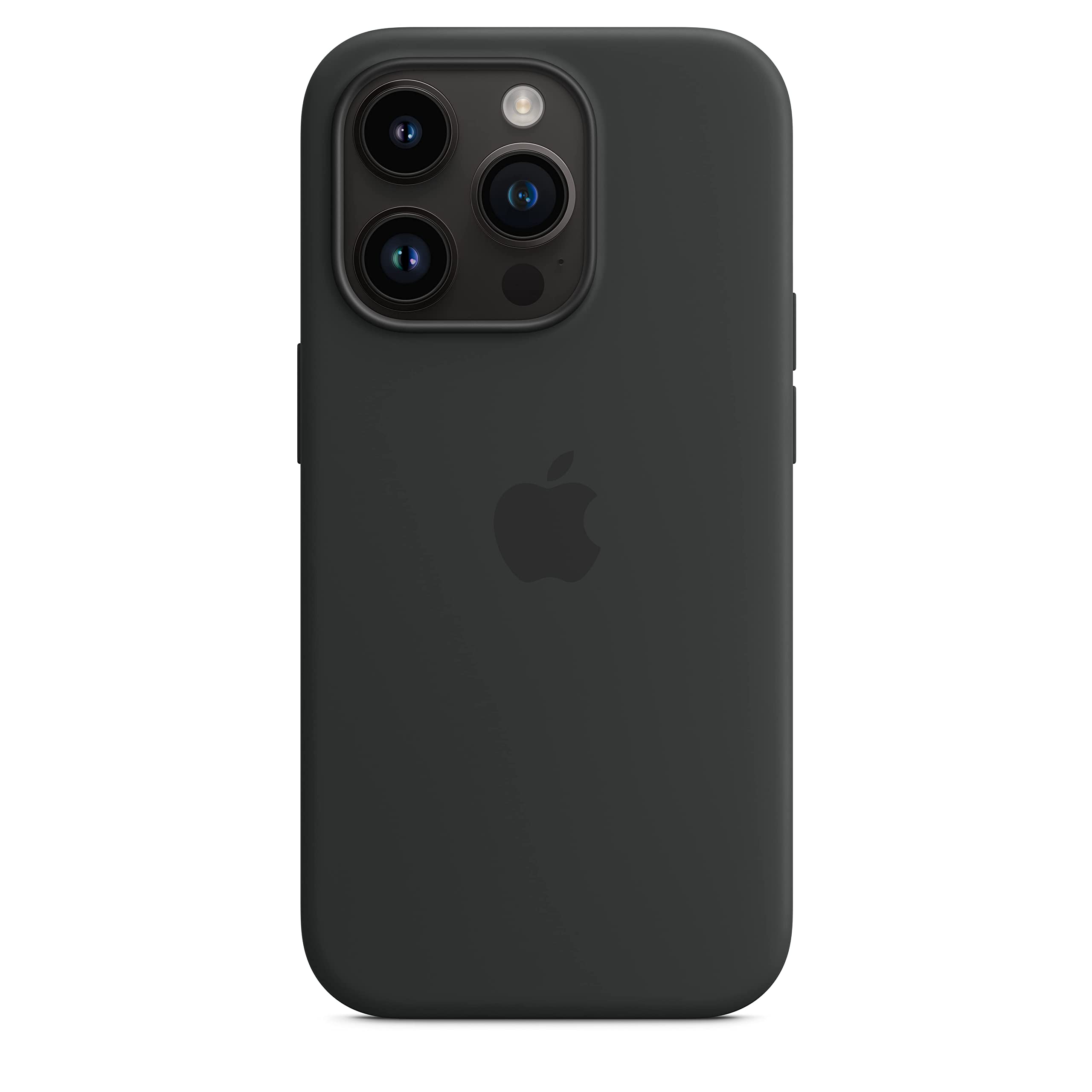 Apple iPhone 14 Pro Silikon Case MagSafe Mitternacht
