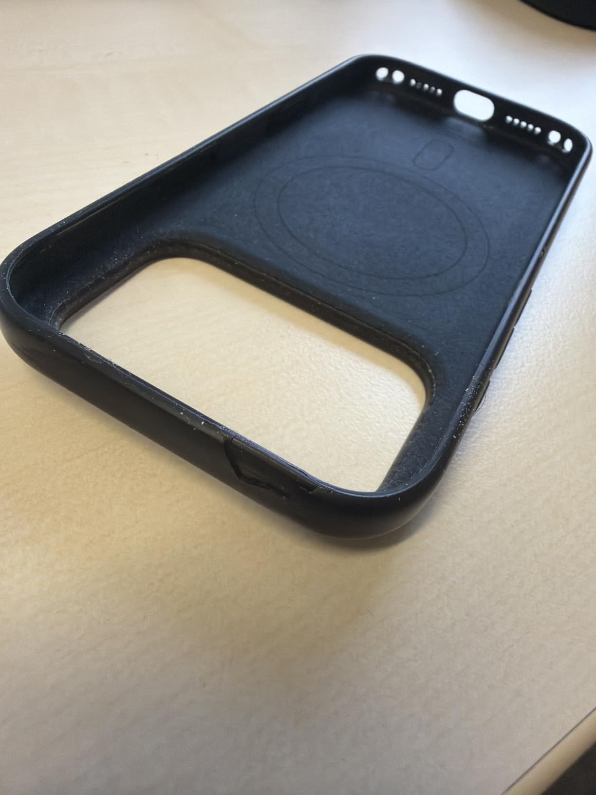 Apple iPhone 17 Pro Silikon Case MagSafe Nebelviolett