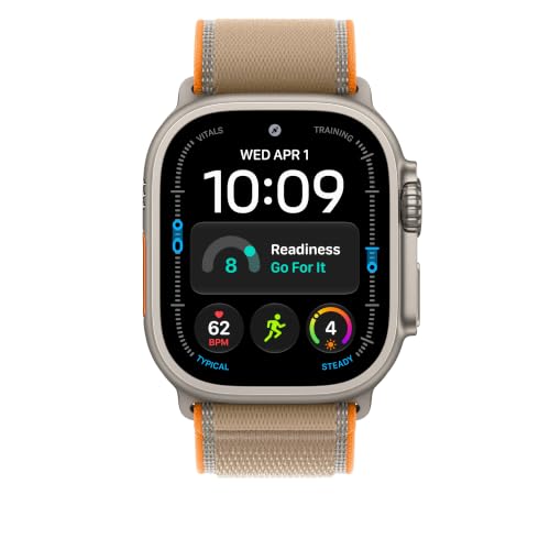 Apple Watch Trail Loop Armband 49 mm Sand S/M