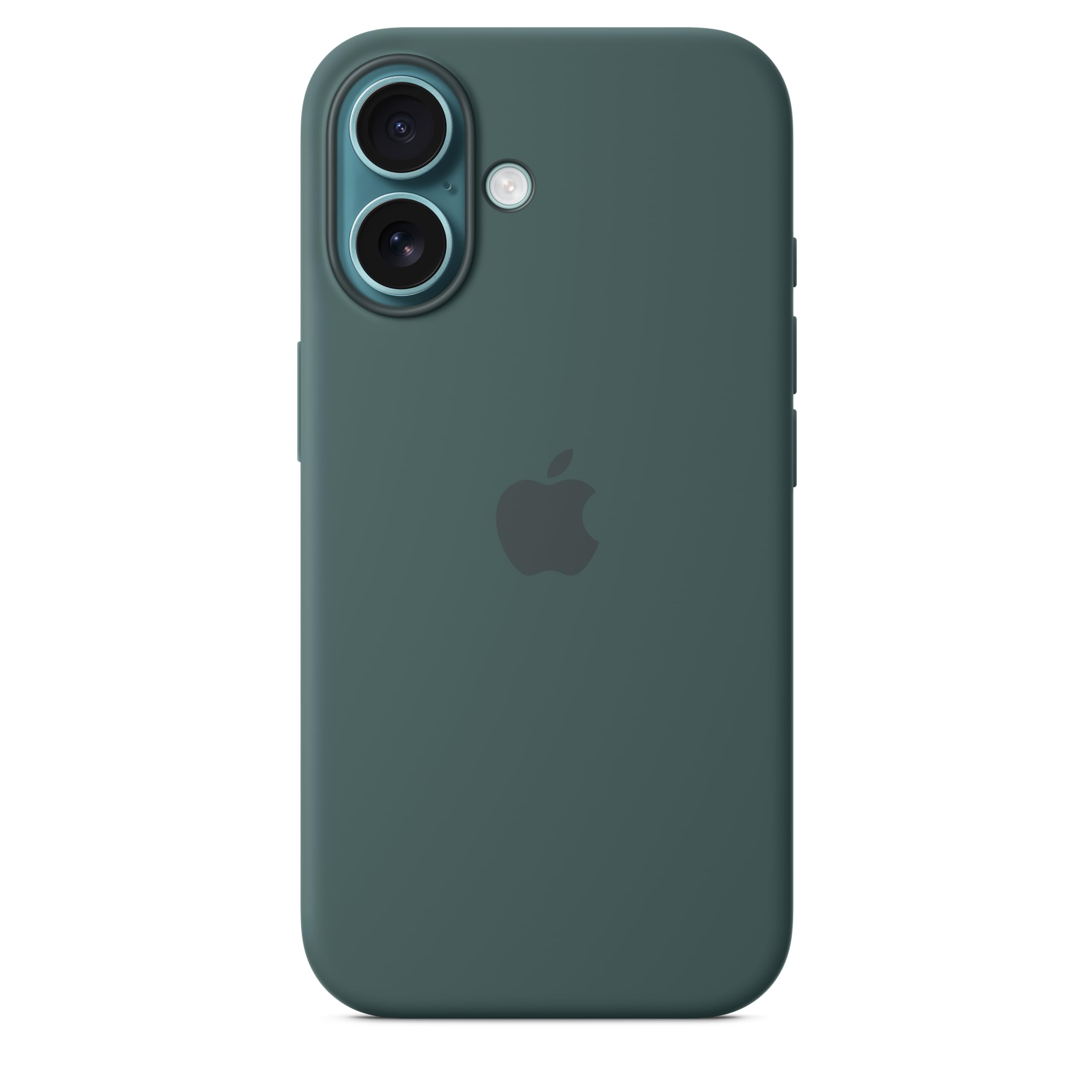 Apple iPhone 16 Silikon Case MagSafe Seegrün