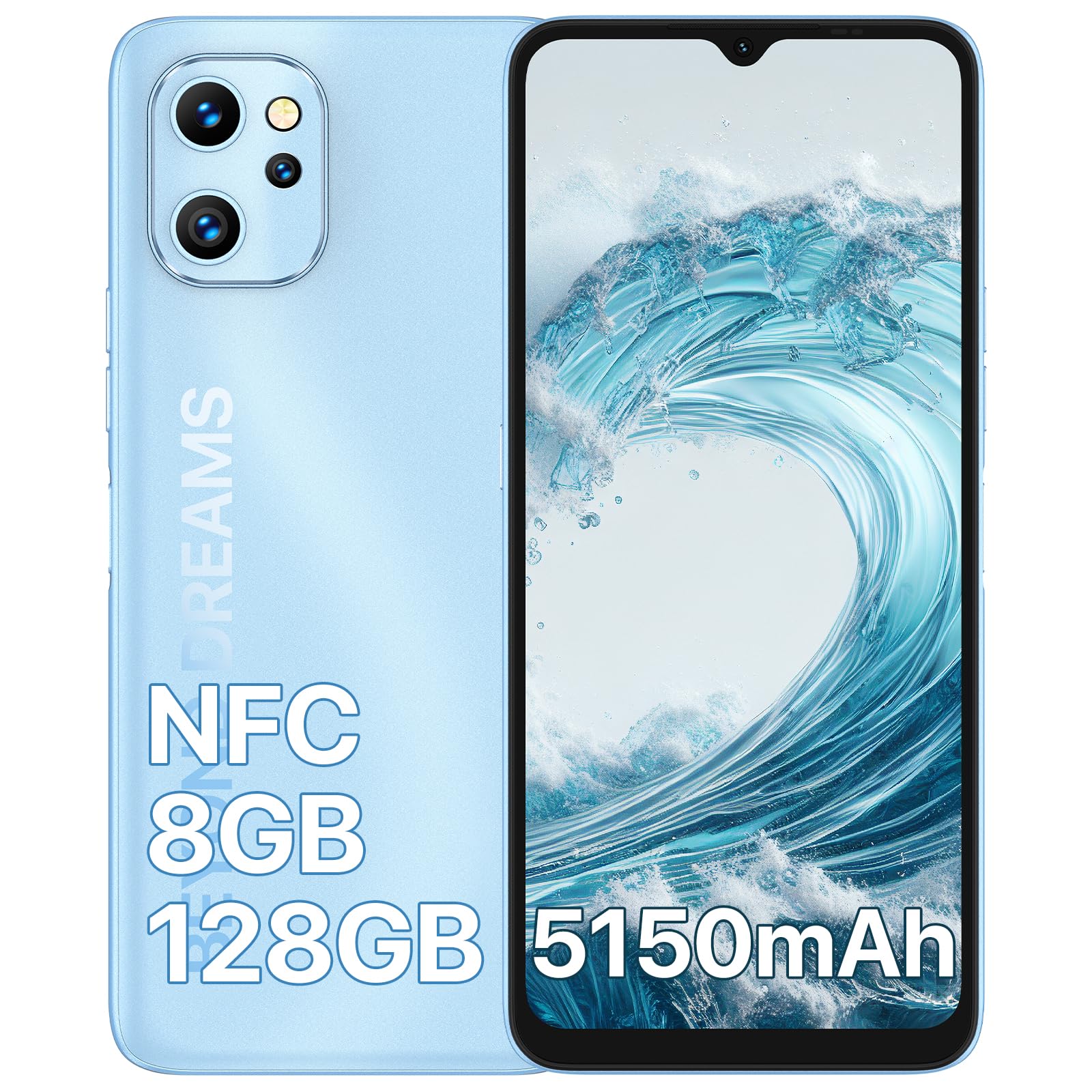 UMIDIGI F3 Handy ohne Vertrag 6,7" 48MP NFC 128GB