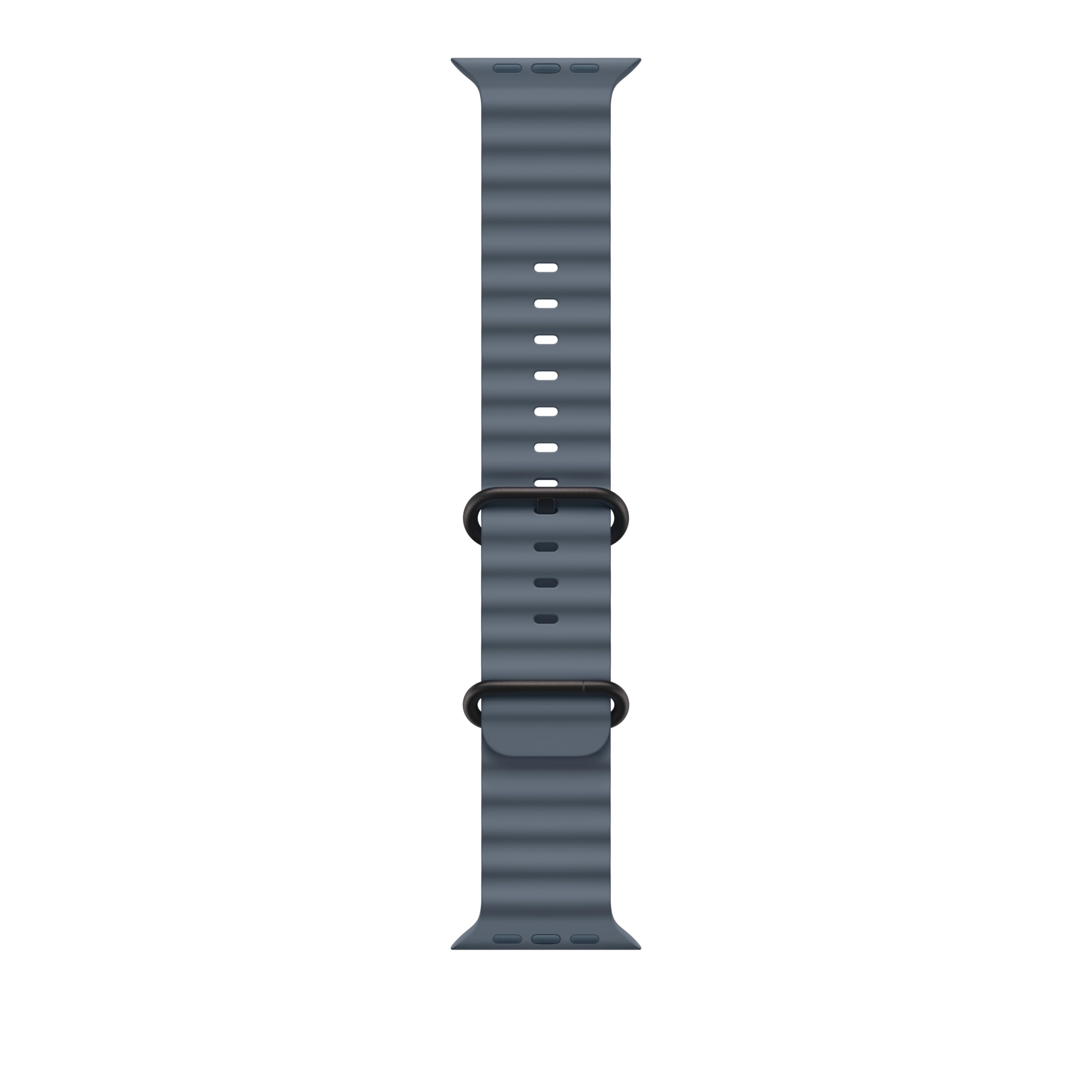 Apple Watch Ocean Band 49 mm Armband Kristallblau Elastomer