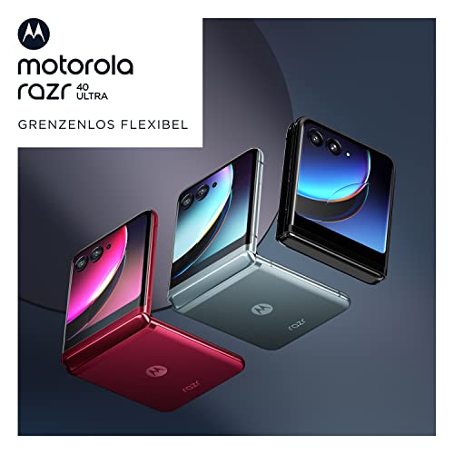 Motorola razr40 ultra Flip-Phone 8/256GB Schwarz 6,9" Klapp