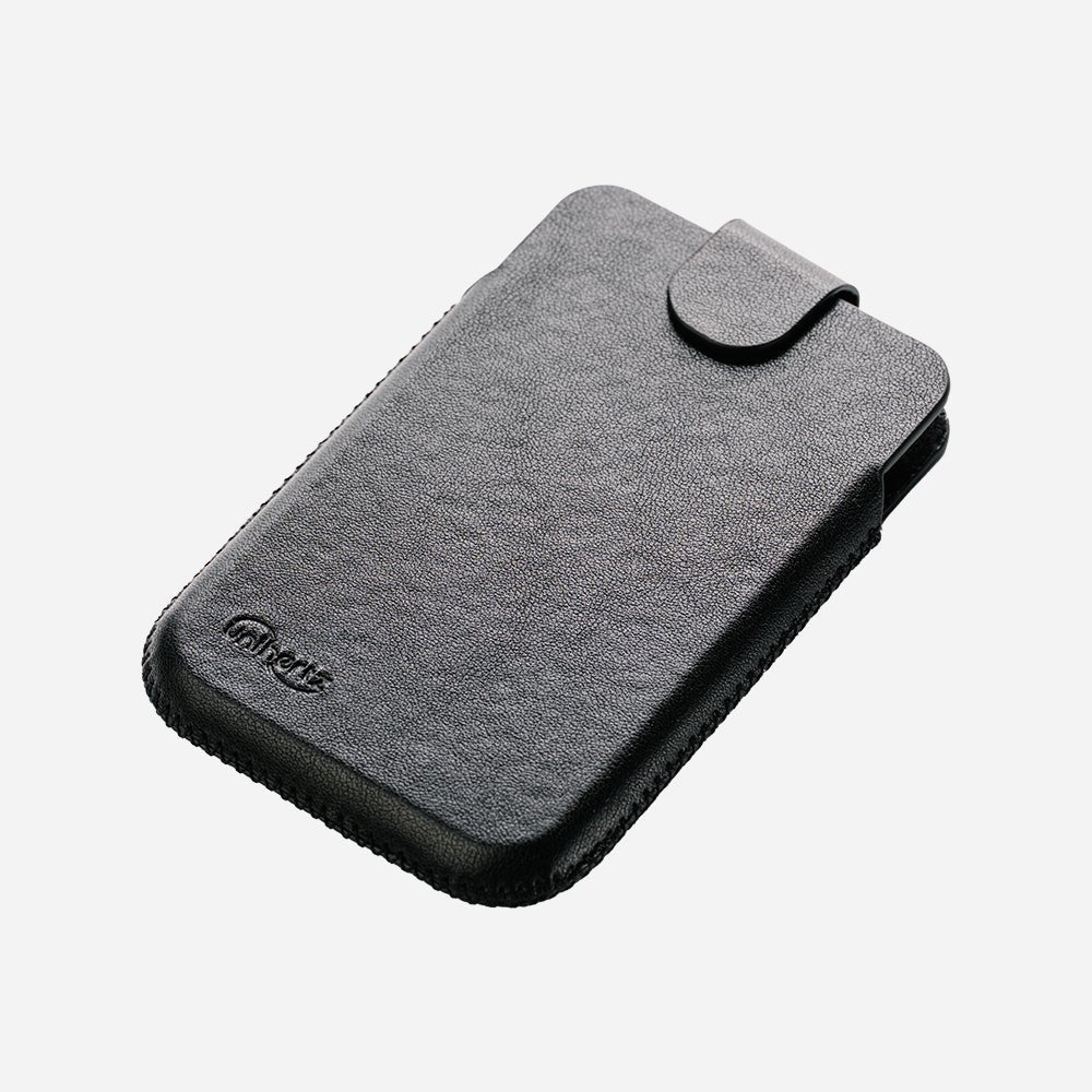 Unihertz Titan 2 Elite Leder Holster Hülle Schwarz