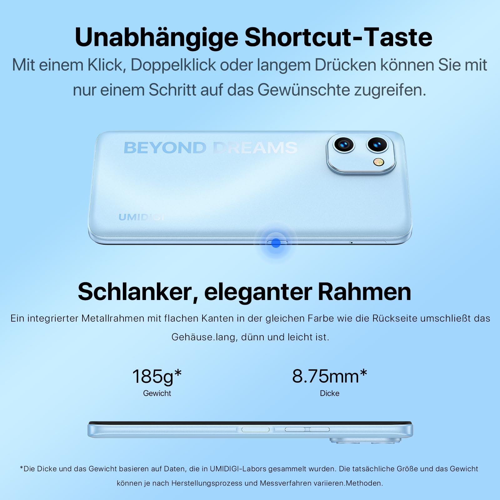UMIDIGI F3 SE Smartphone 128GB 20MP 6,7 Zoll