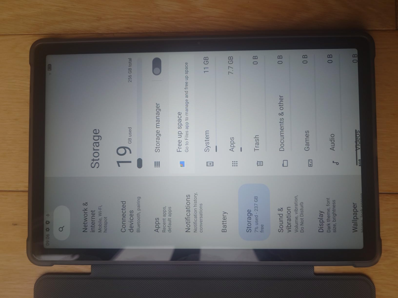UMIDIGI G7 Tab Pro Tablet 11 Zoll 256GB Grau mit Stift