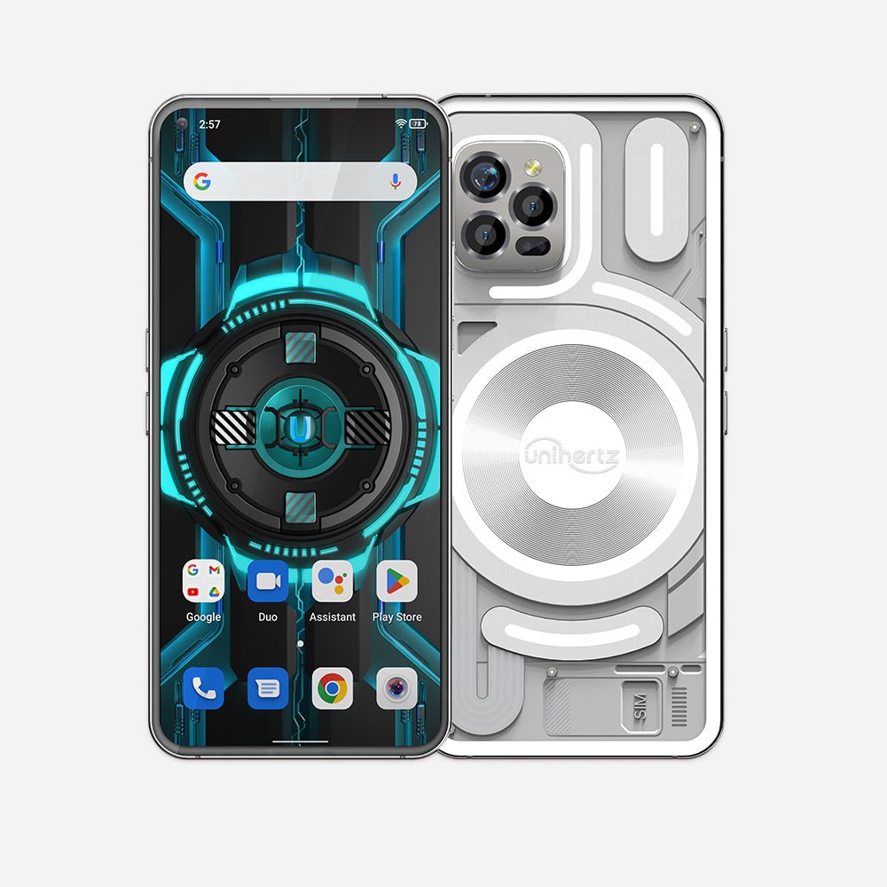 Unihertz Luna Smartphone Transparent LED 4G