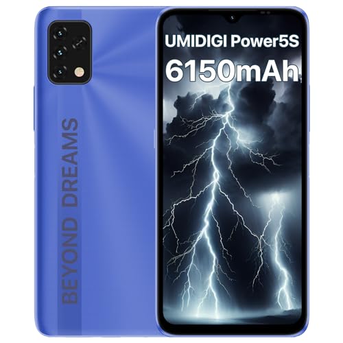 UMIDIGI Power 5S Smartphone Blau 4+32GB 6150mAh