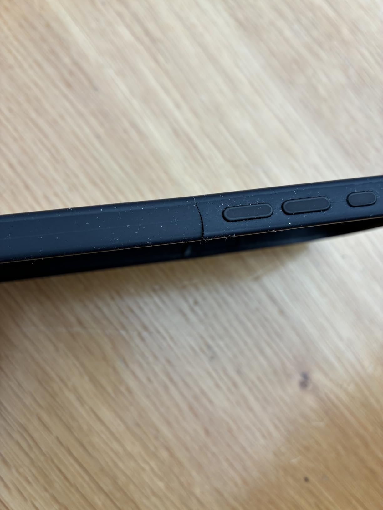 Apple iPhone 16e Silikon Case Hülle Winterblau