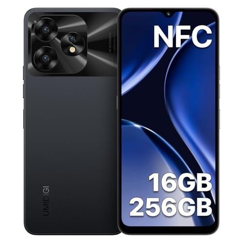 UMIDIGI A15 Smartphone 256GB Schwarz 16GB RAM