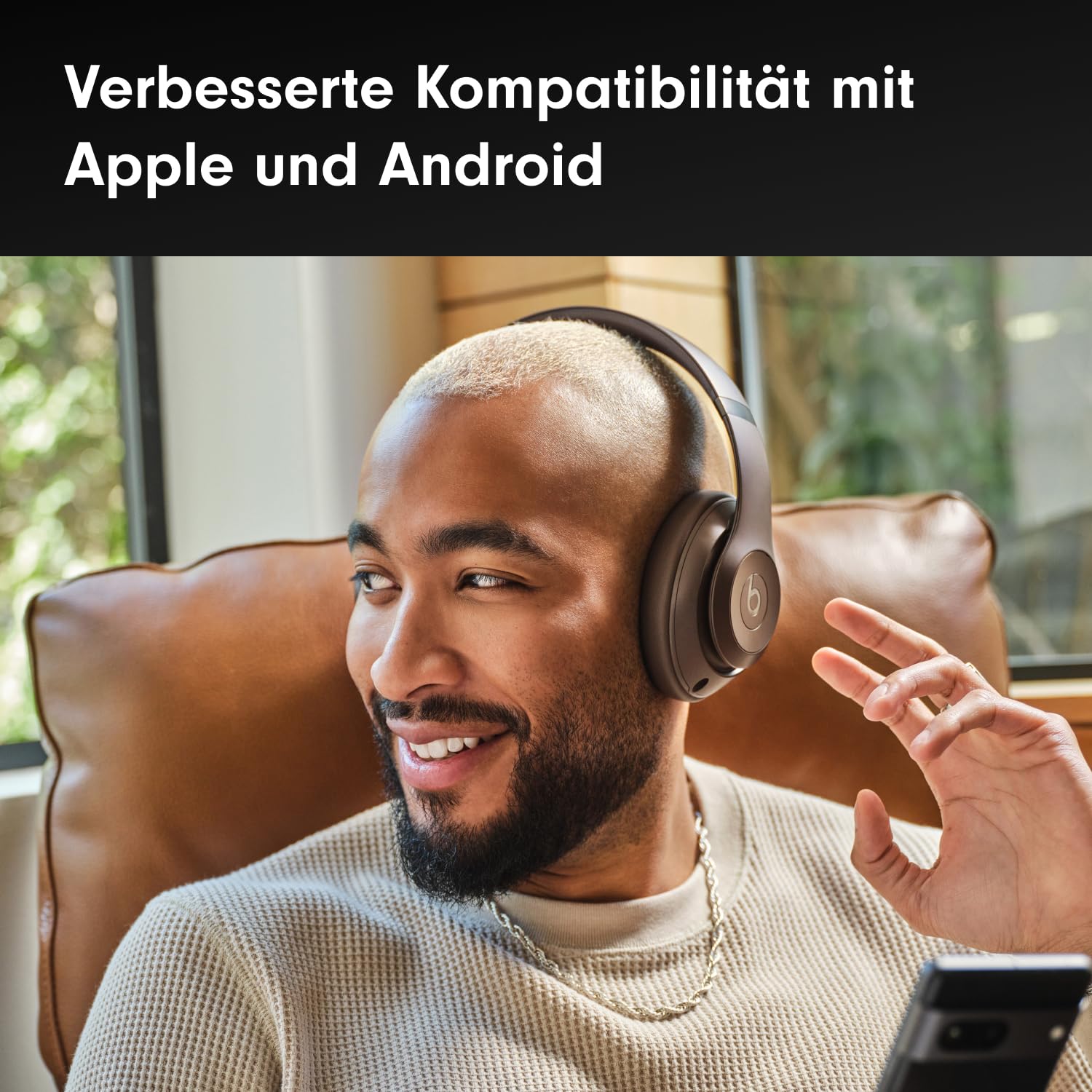 Beats Studio Pro Bluetooth Kopfhörer ANC Espresso