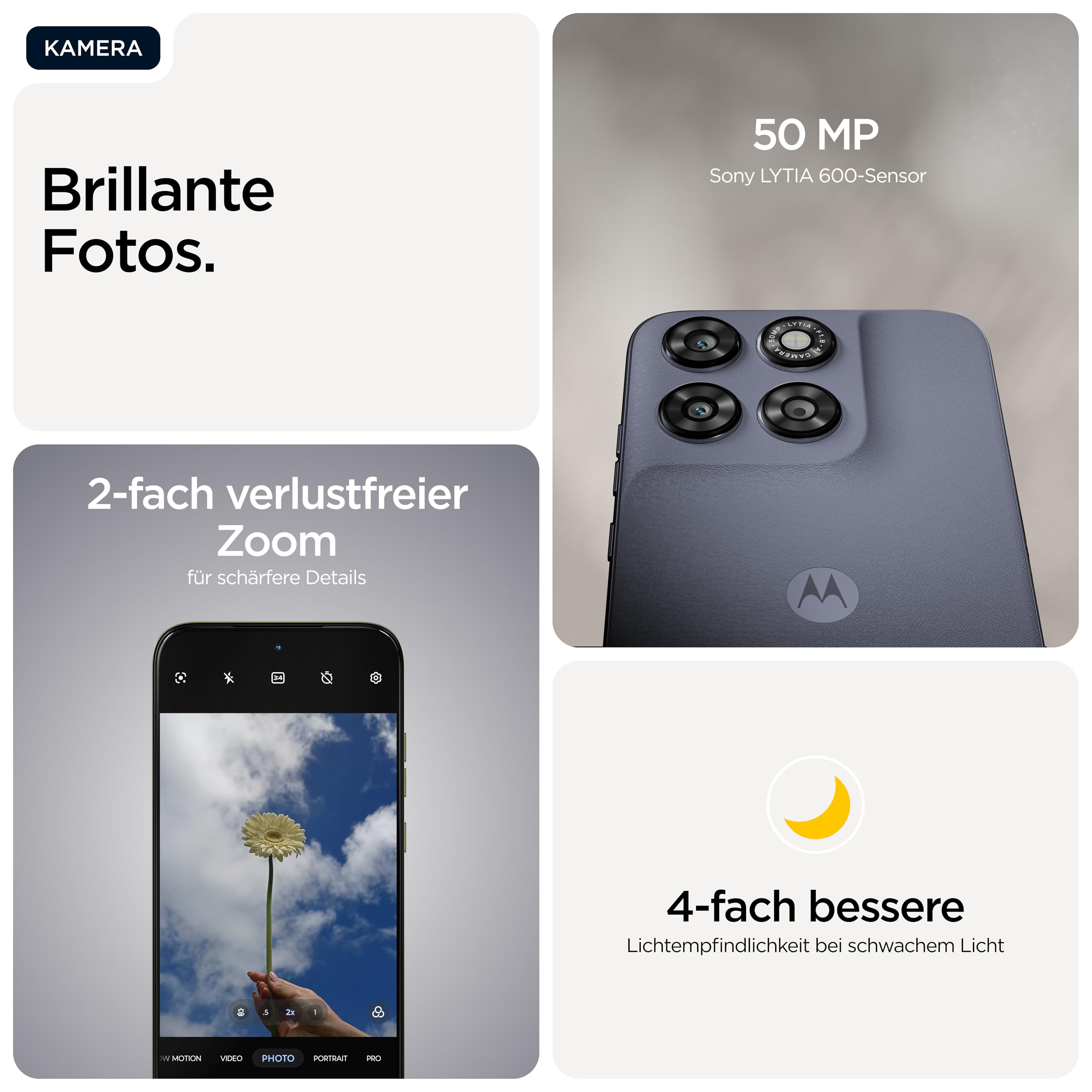 Motorola moto g67 5G Smartphone 128GB Arctic Seal