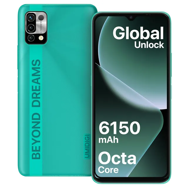 UMIDIGI Power 5 Smartphone 3GB+64GB Grün 6150mAh Akku
