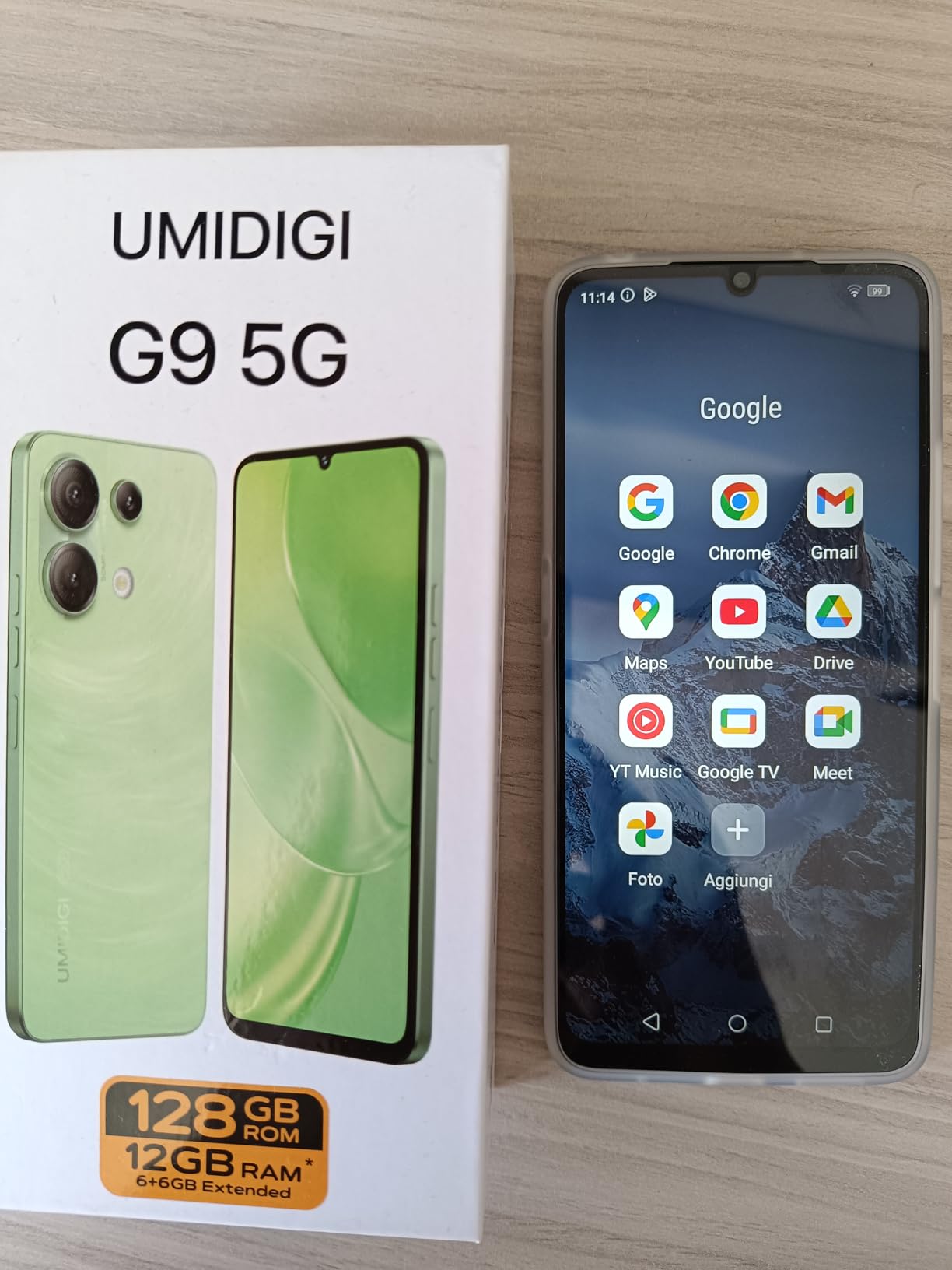 UMIDIGI G9 5G Handy 128GB 6,57 Zoll 50MP Dual-SIM