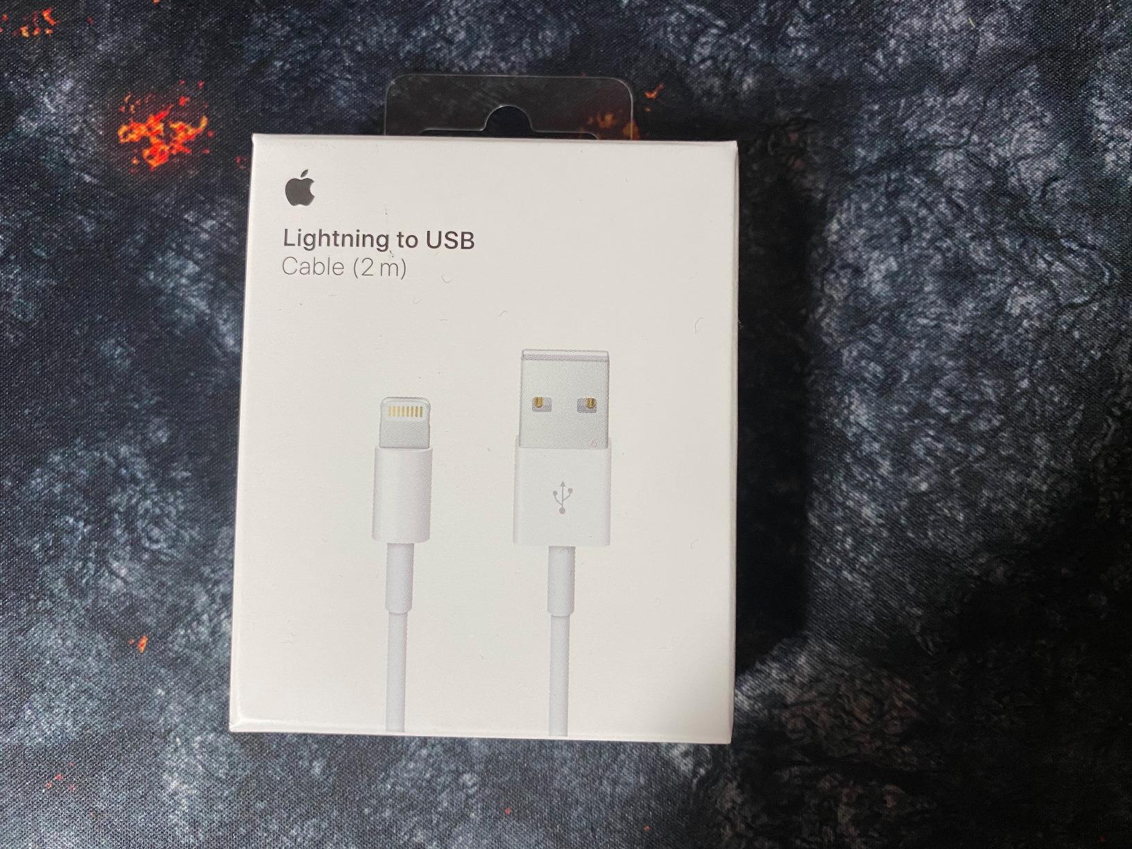 Apple Lightning auf USB Kabel 2m Ladekabel für iPhone