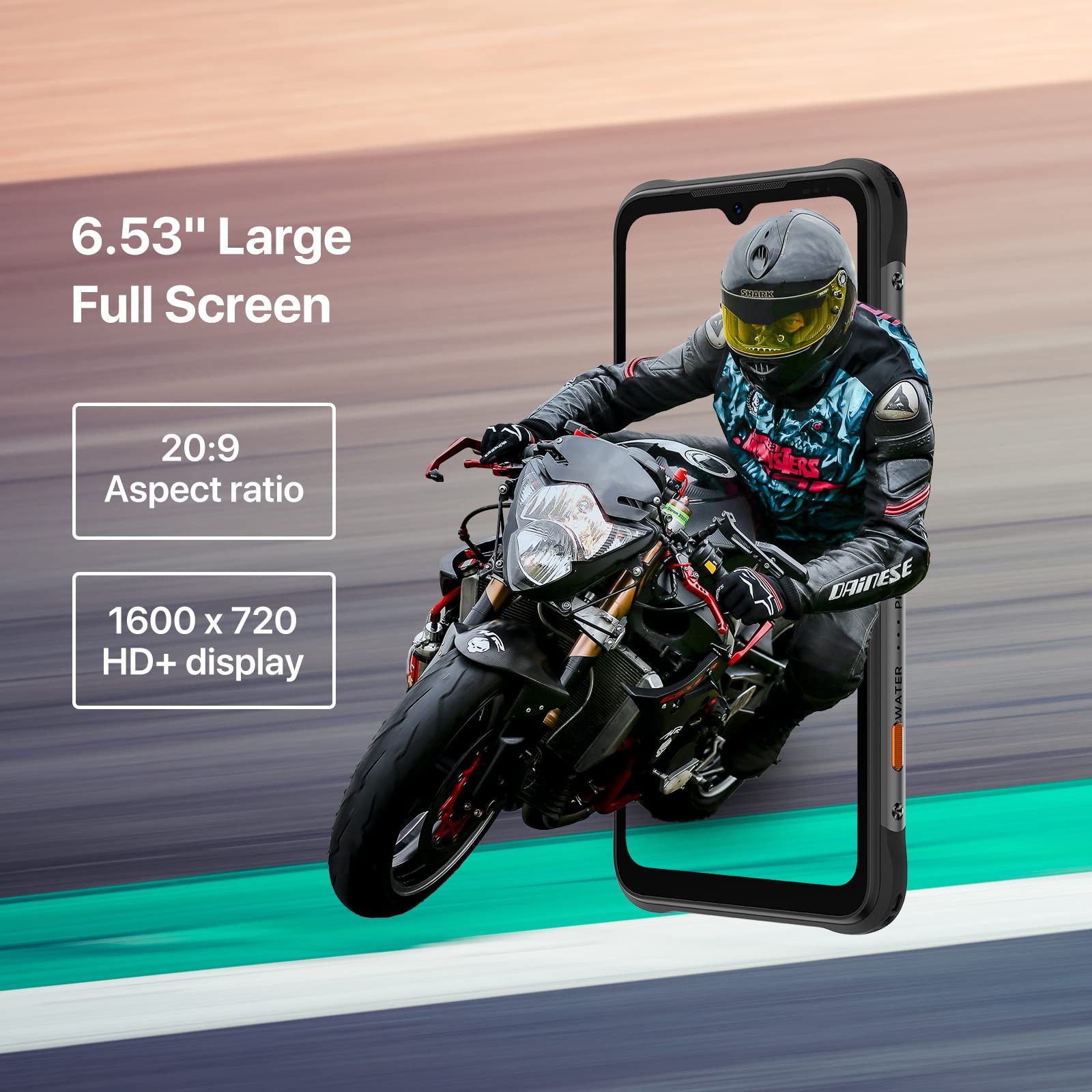 Umidigi Bison X10S Outdoor Smartphone 4GB+32GB Grau