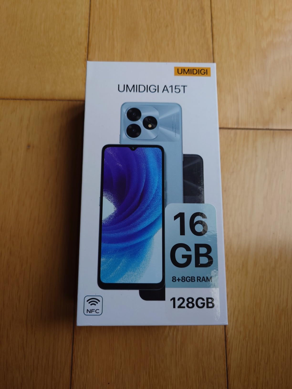 UMIDIGI A15T Smartphone 16GB/128GB Schwarz 64MP NFC