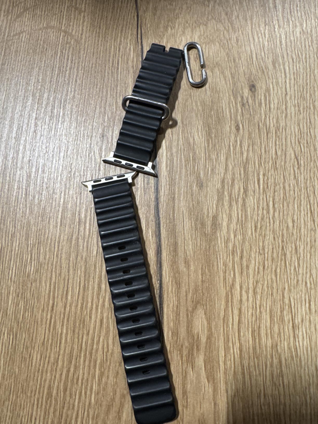 Apple Watch Ocean Band 49 mm Armband Kristallblau Elastomer