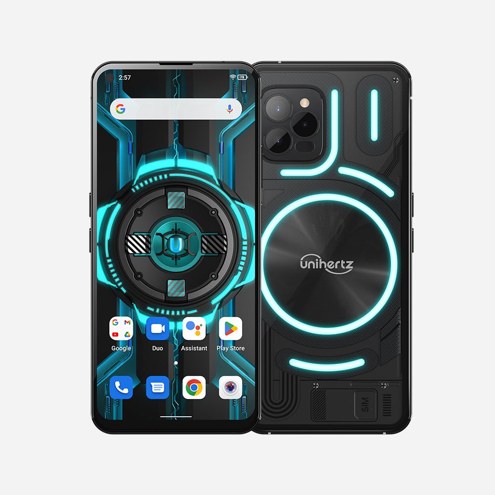 Unihertz Luna Smartphone Transparent LED 4G