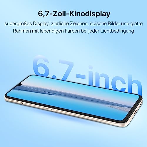 Umidigi F3 SE Smartphone 4GB 128GB Gold 6,7 Zoll