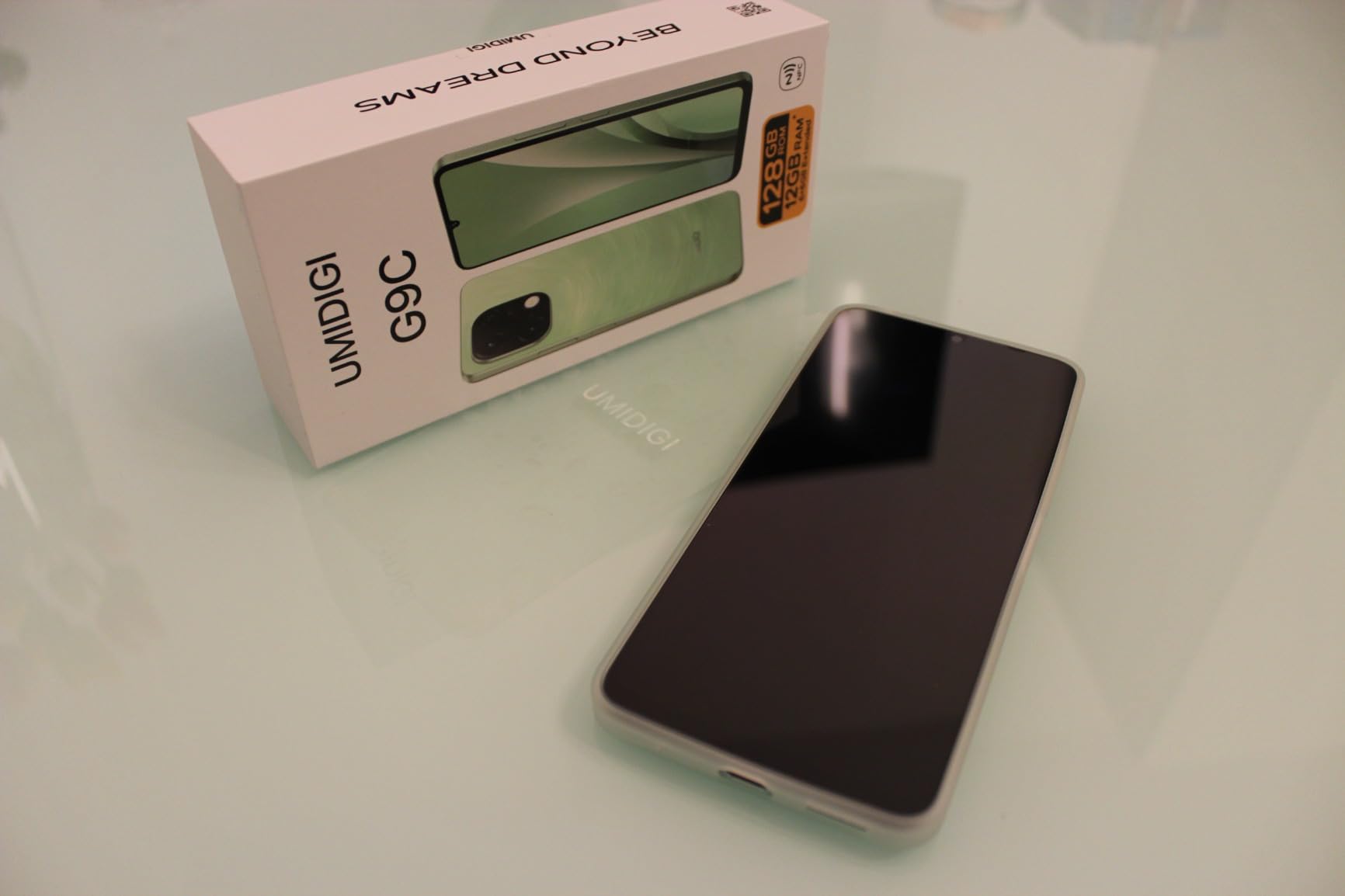Umidigi G9C Smartphone 128GB Grün 50MP NFC