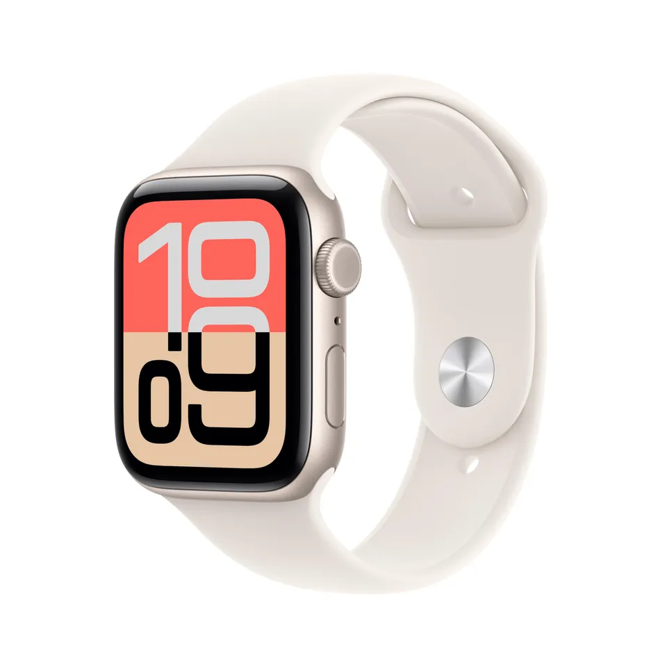 Apple Watch SE 3 GPS+Cellular 44 mm Polarstern S/M Smartwatch