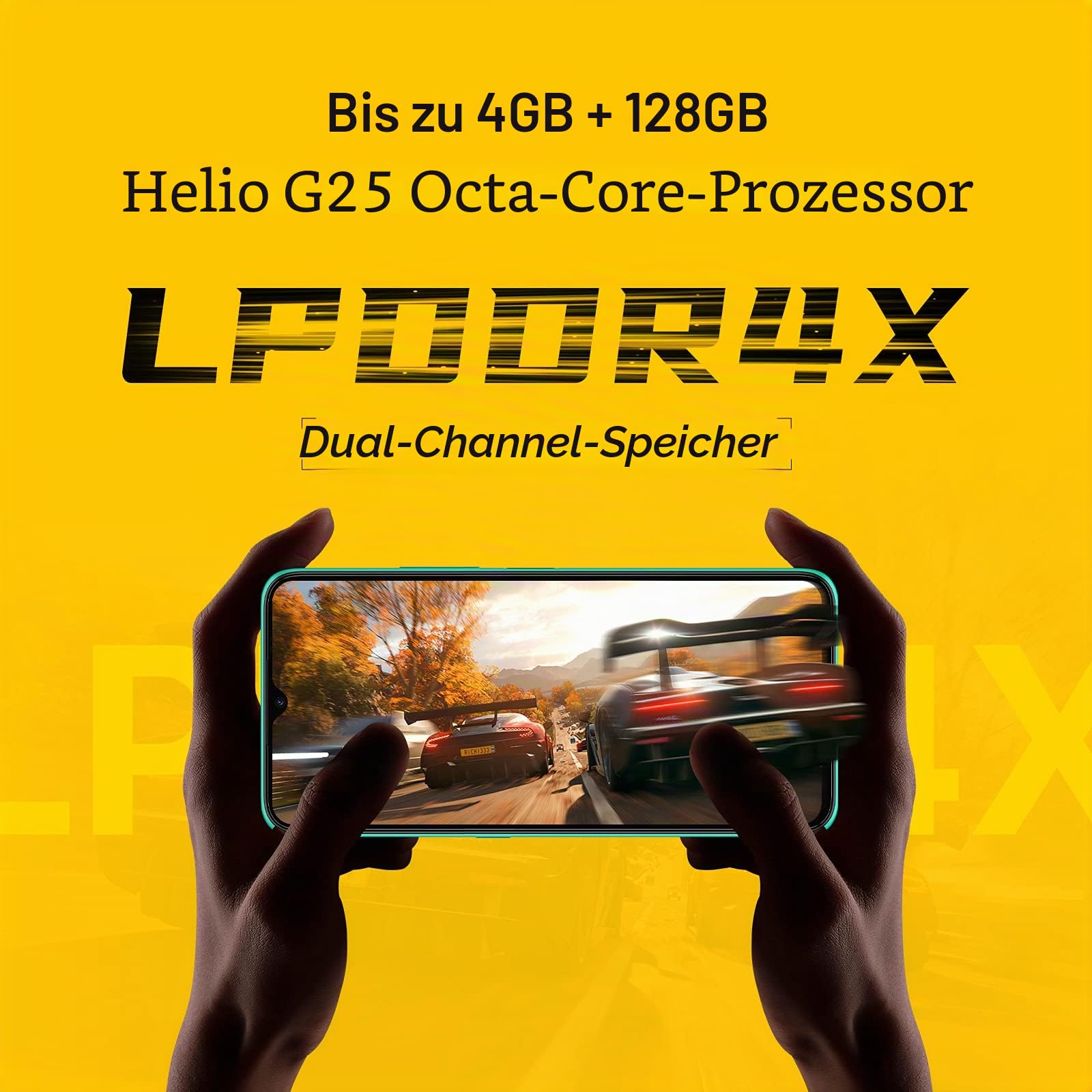 UMIDIGI Power 5 Smartphone 3GB+64GB Grün 6150mAh Akku