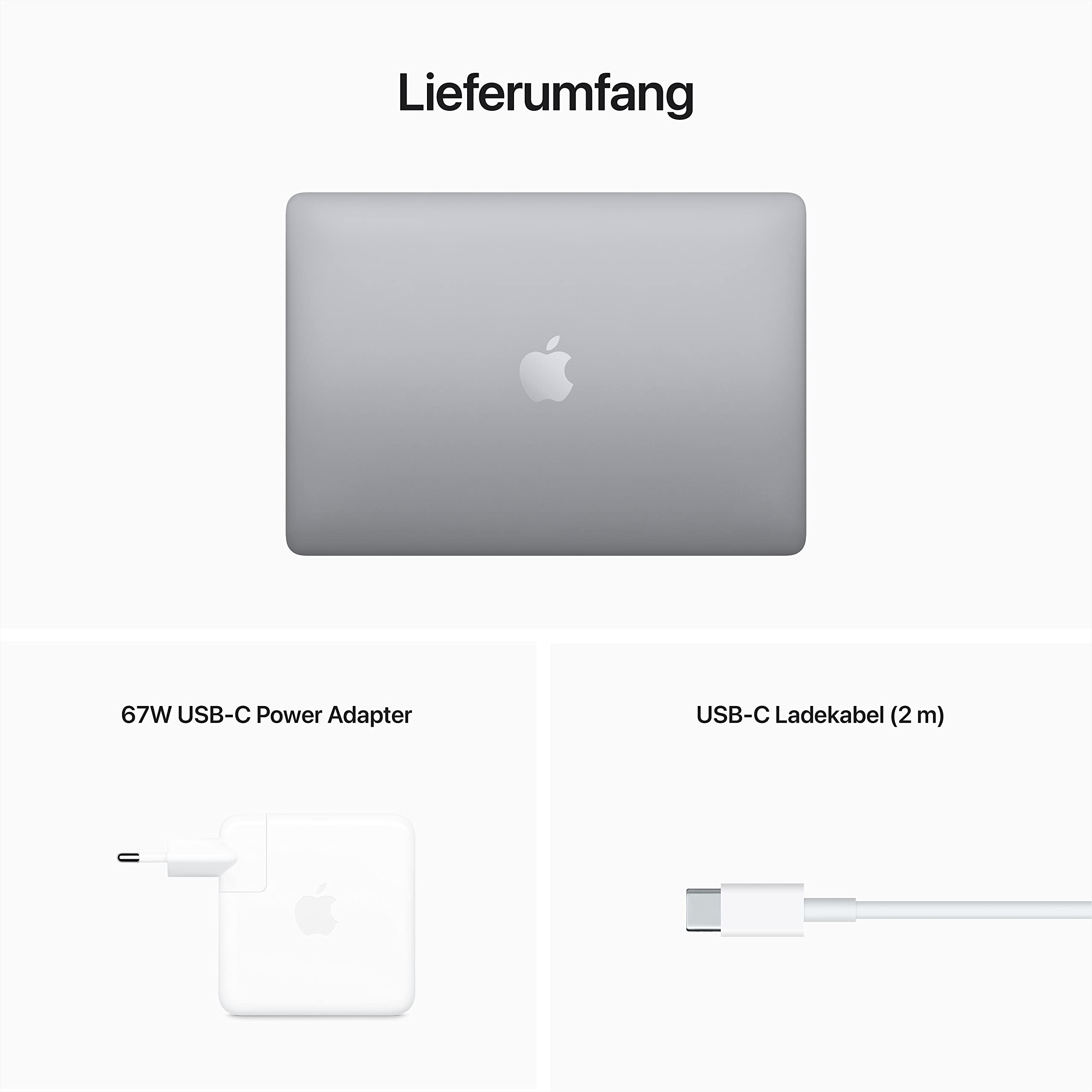 Apple MacBook Pro 13 M2 Laptop Space Grau 512GB 8GB