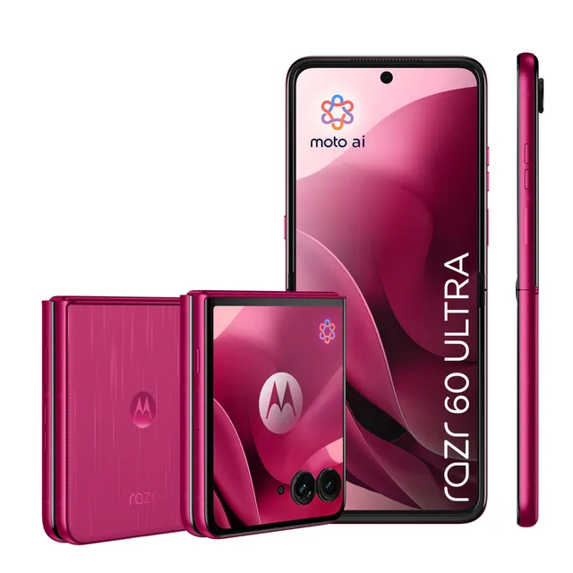 Motorola Razr 60 Ultra Flip-Phone 512GB Cabaret 50MP