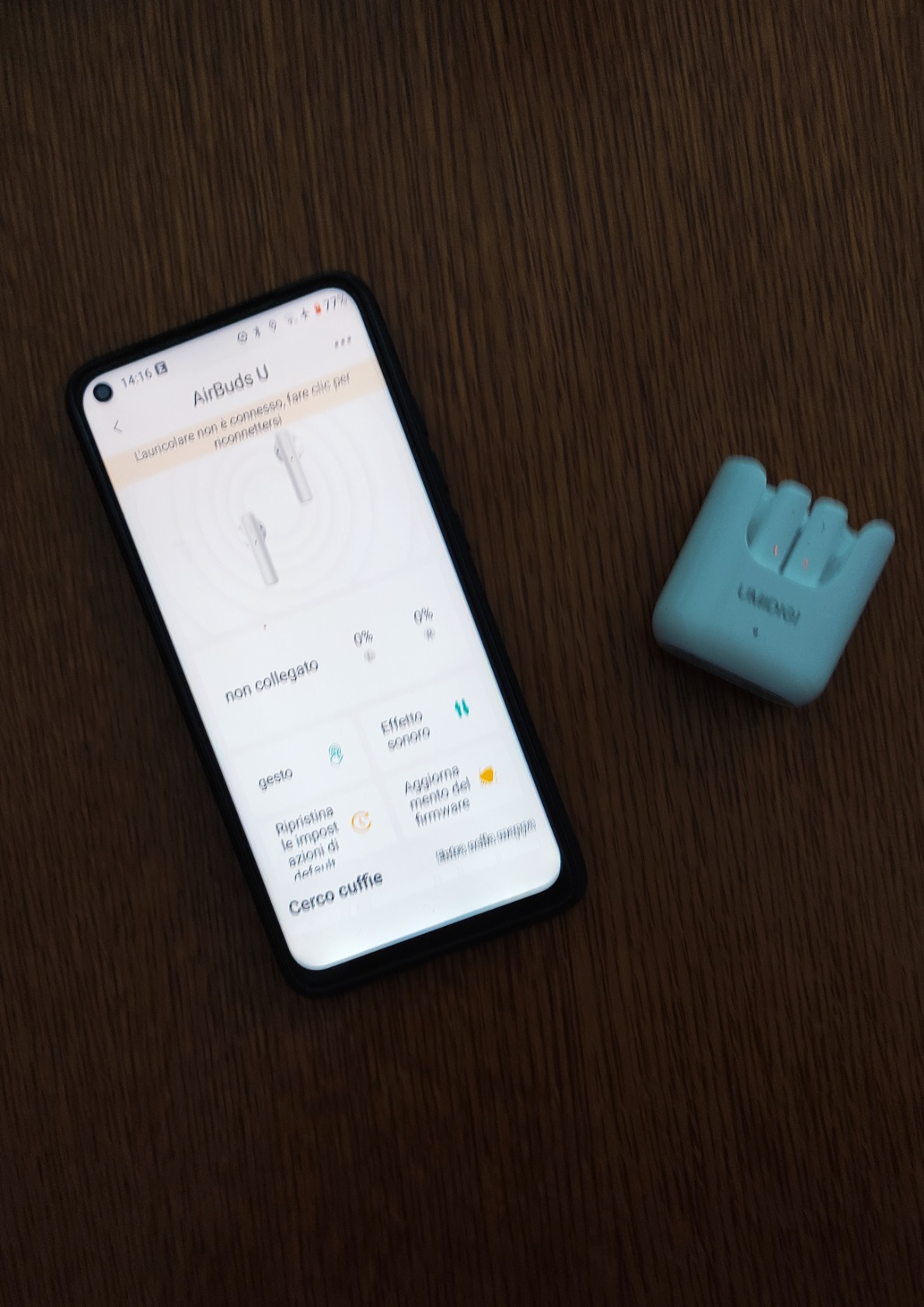 UMIDIGI AirBuds U Kopfhörer Rock Red ENC 24h