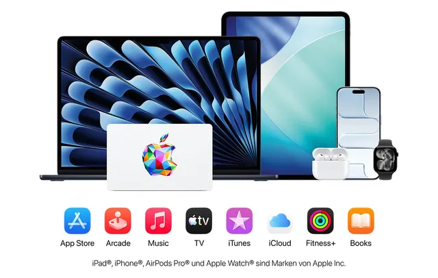 Apple Gift Card Geschenkkarte 10€ E-Mail Apple_4