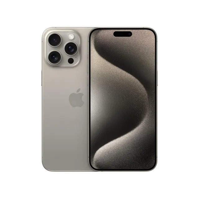 Apple iPhone 15 Pro Max Smartphone 1 TB Titan Natur