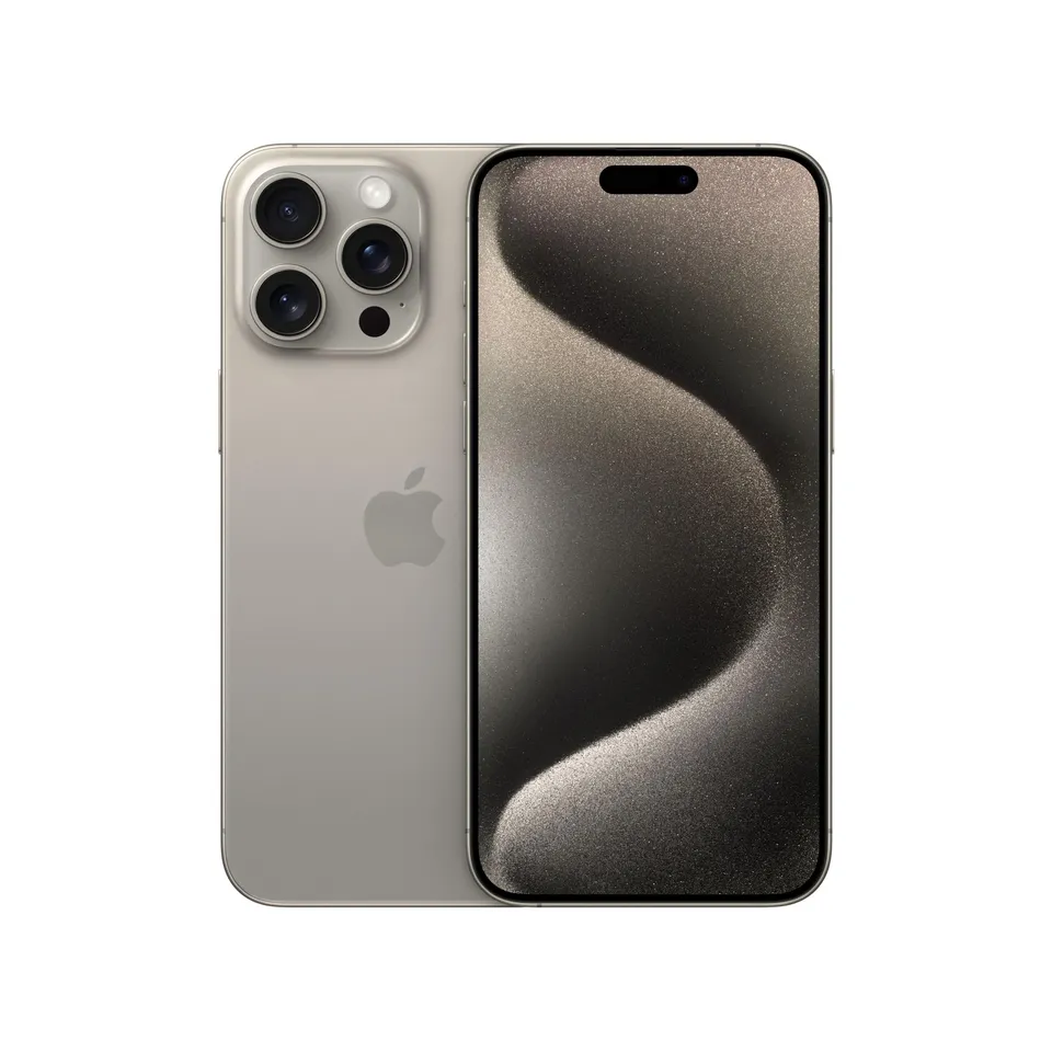 Apple iPhone 15 Pro Max Smartphone 1 TB Titan Natur
