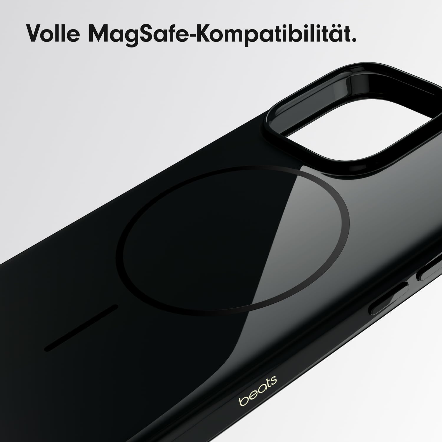 Beats iPhone 16 Hülle MagSafe Case Samtschwarz