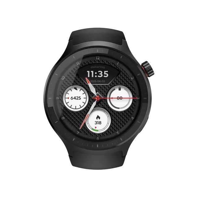 Motorola Moto Watch Polar Smartwatch 47mm Schwarz
