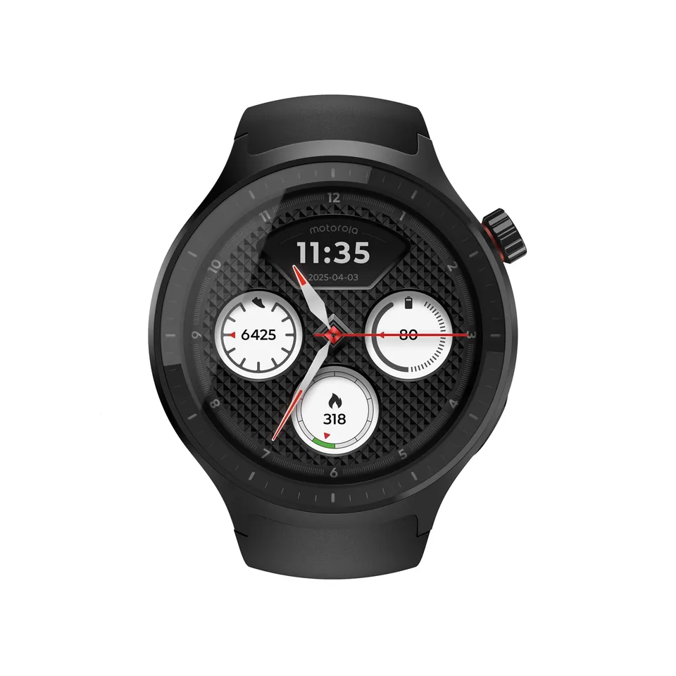 Motorola Moto Watch Polar Smartwatch 47mm Schwarz