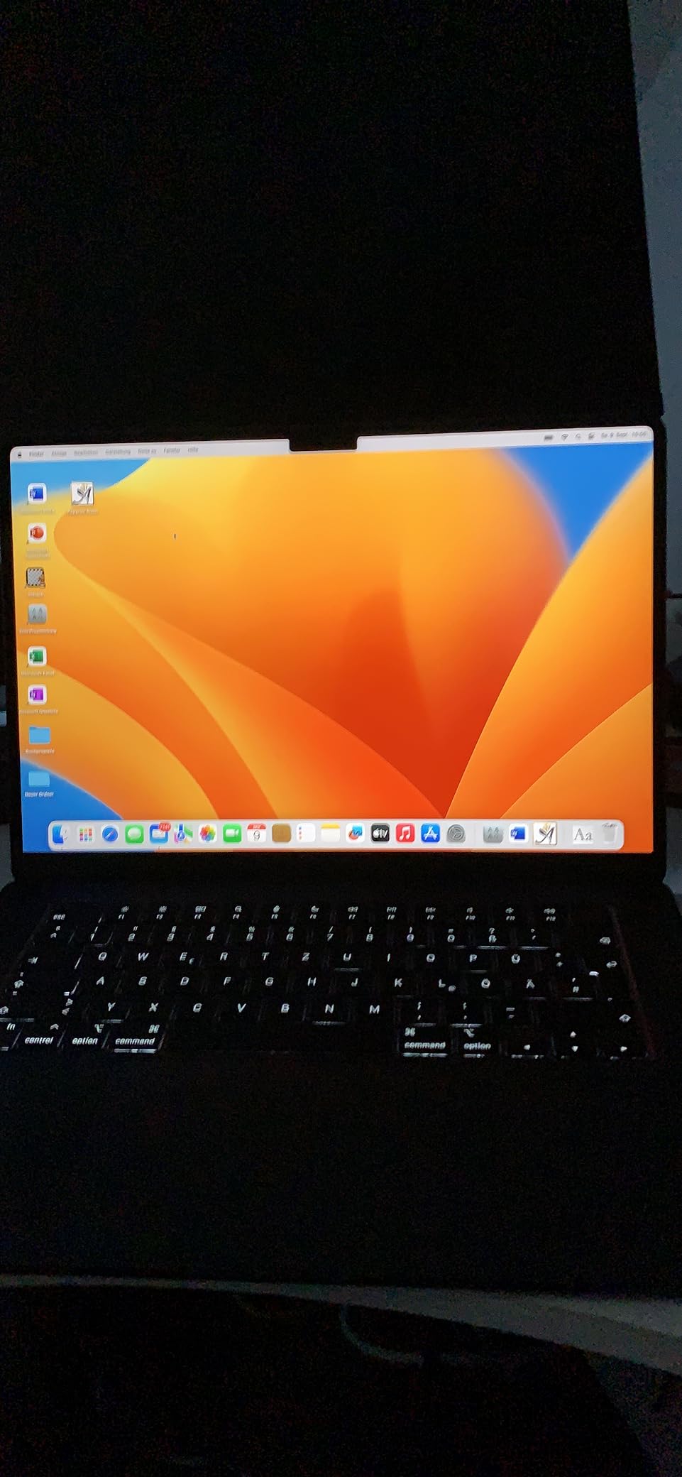 Apple MacBook Air M2 15,3" Laptop Mitternacht 8GB 512GB