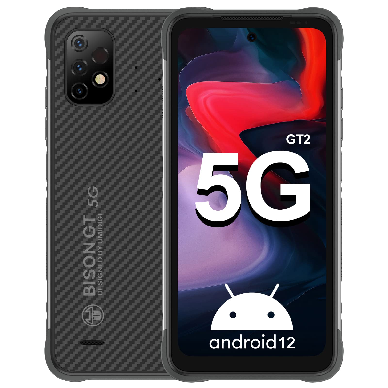 Umidigi Bison GT2 5G Outdoor Smartphone 128GB Grey
