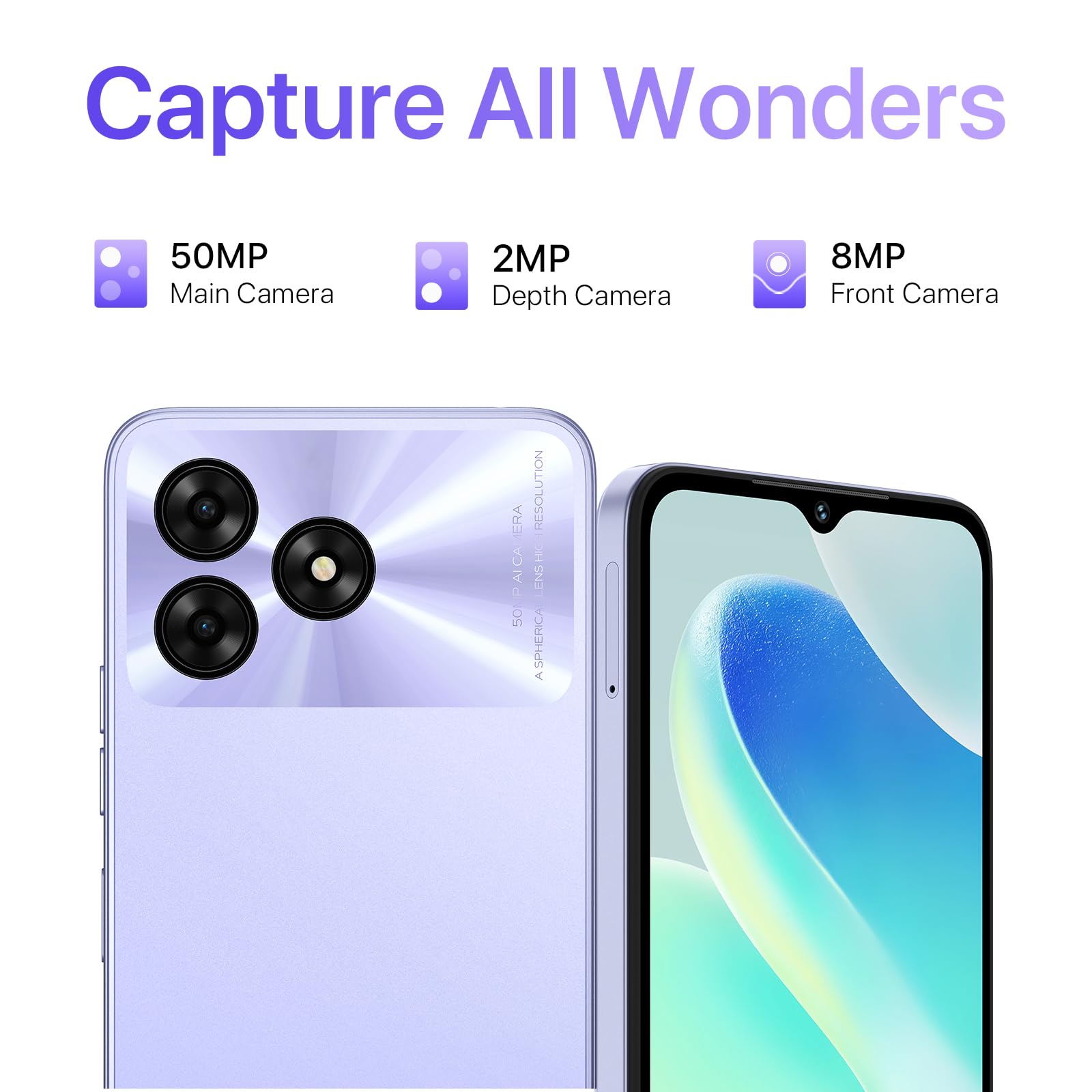 UMIDIGI G5 G&C Smartphone ohne Vertrag 128GB 50MP
