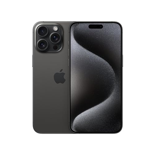Apple iPhone 15 Pro Max 512GB Smartphone Titan Schwarz 6,7Zoll