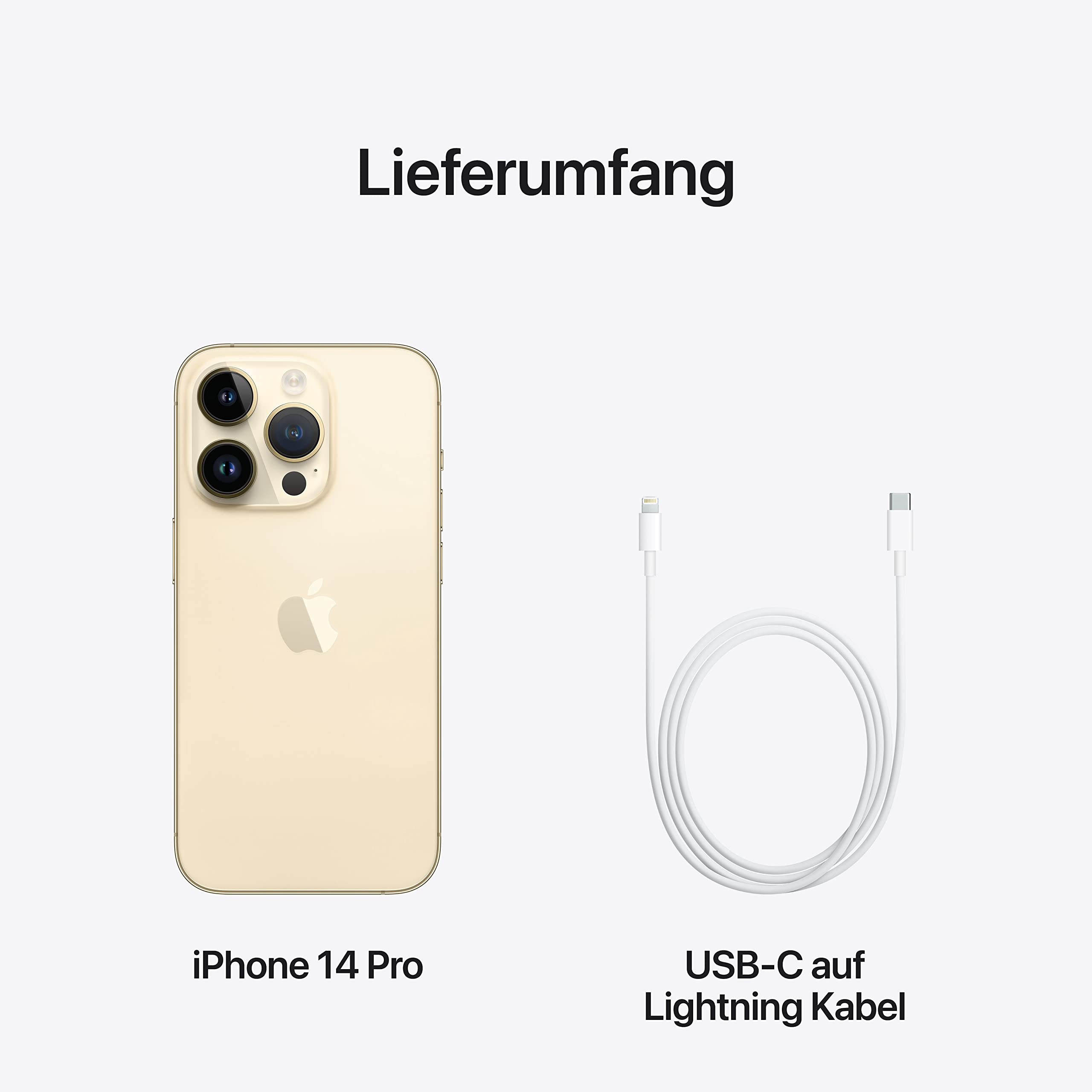 Apple iPhone 14 Pro Smartphone 512 GB Gold 48 MP