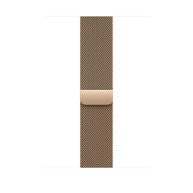 Apple Watch Milanaise Armband 46mm Gold M/L Magnet