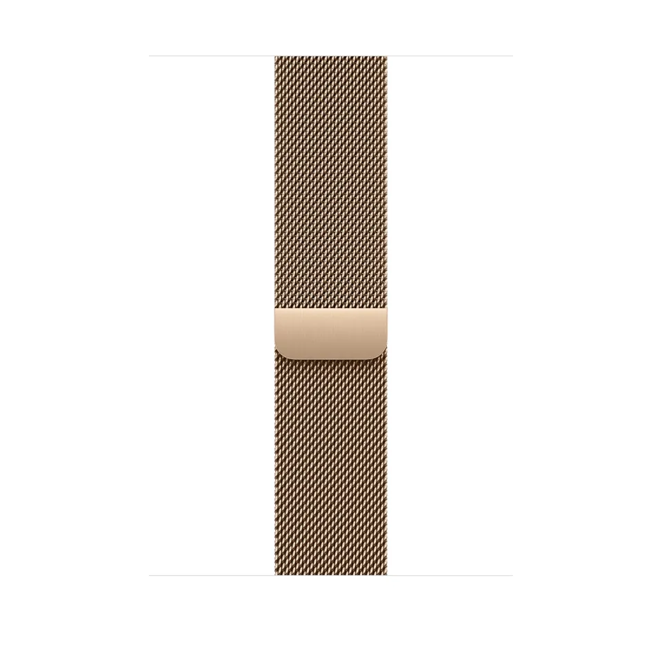 Apple Watch Milanaise Armband 46mm Gold M/L Magnet