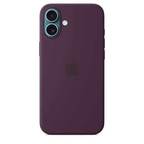 Apple iPhone 16 Plus Silikon Case MagSafe Pflaume