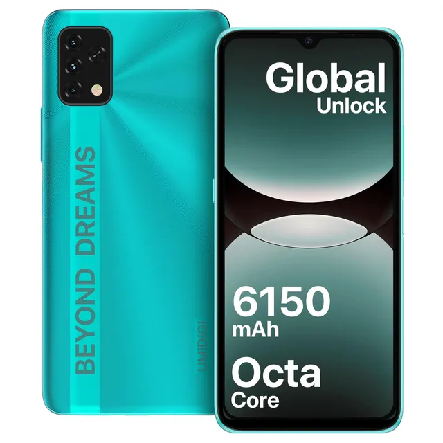 UMIDIGI Power 5S Handy 32GB Grün 6150mAh 6,53 Zoll
